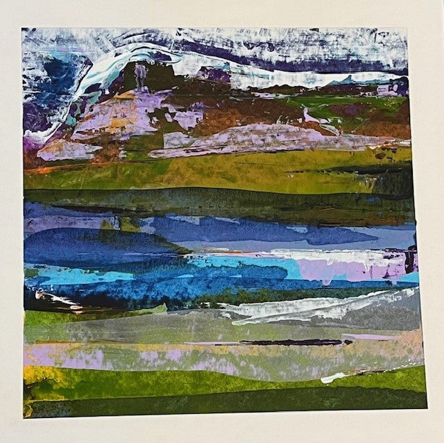 Highland Heather - Original Acrylic Painting