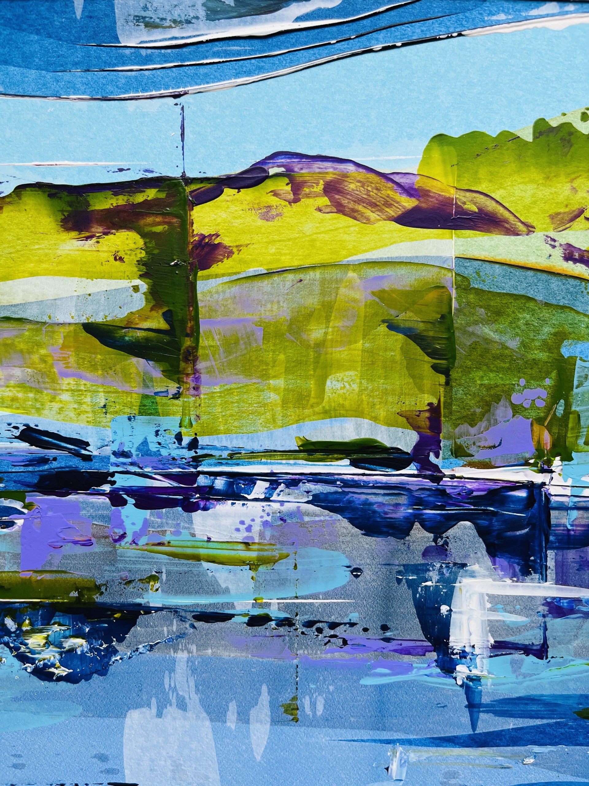 Azure Shore - Giclee Fine Art Print