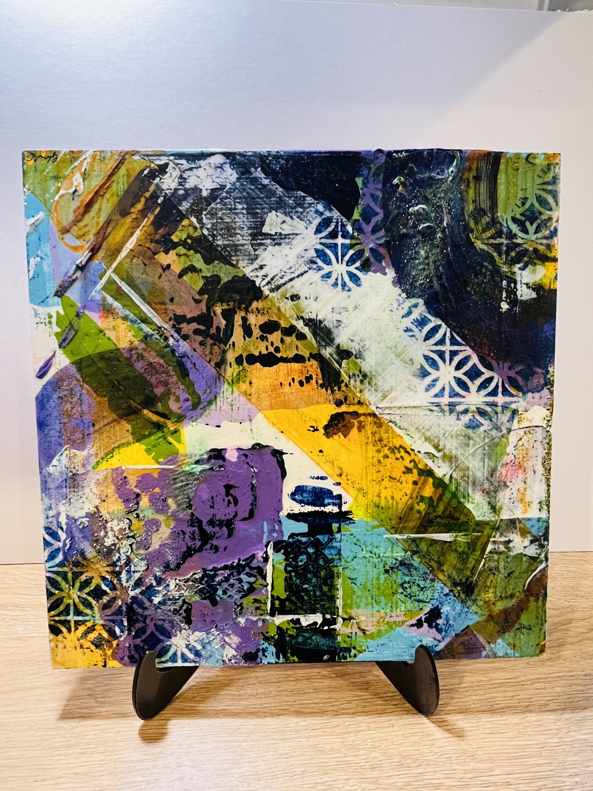 Riot of Colour 1 & 2 — Original Diptych | Mixed Media on Wood Panel
