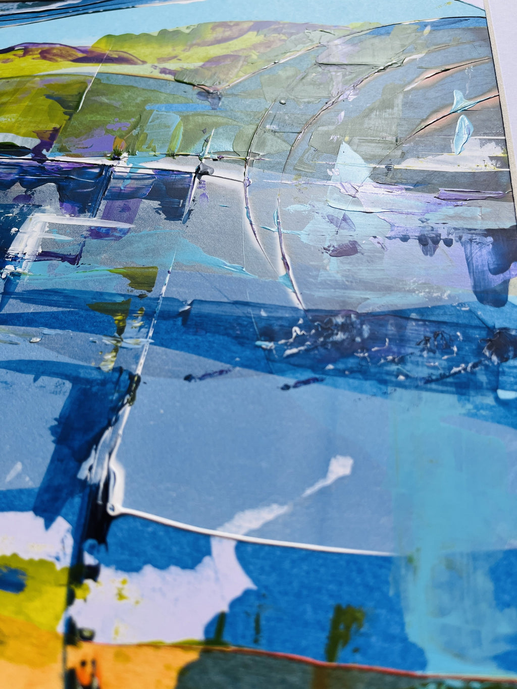 Azure Shore - Giclee Fine Art Print