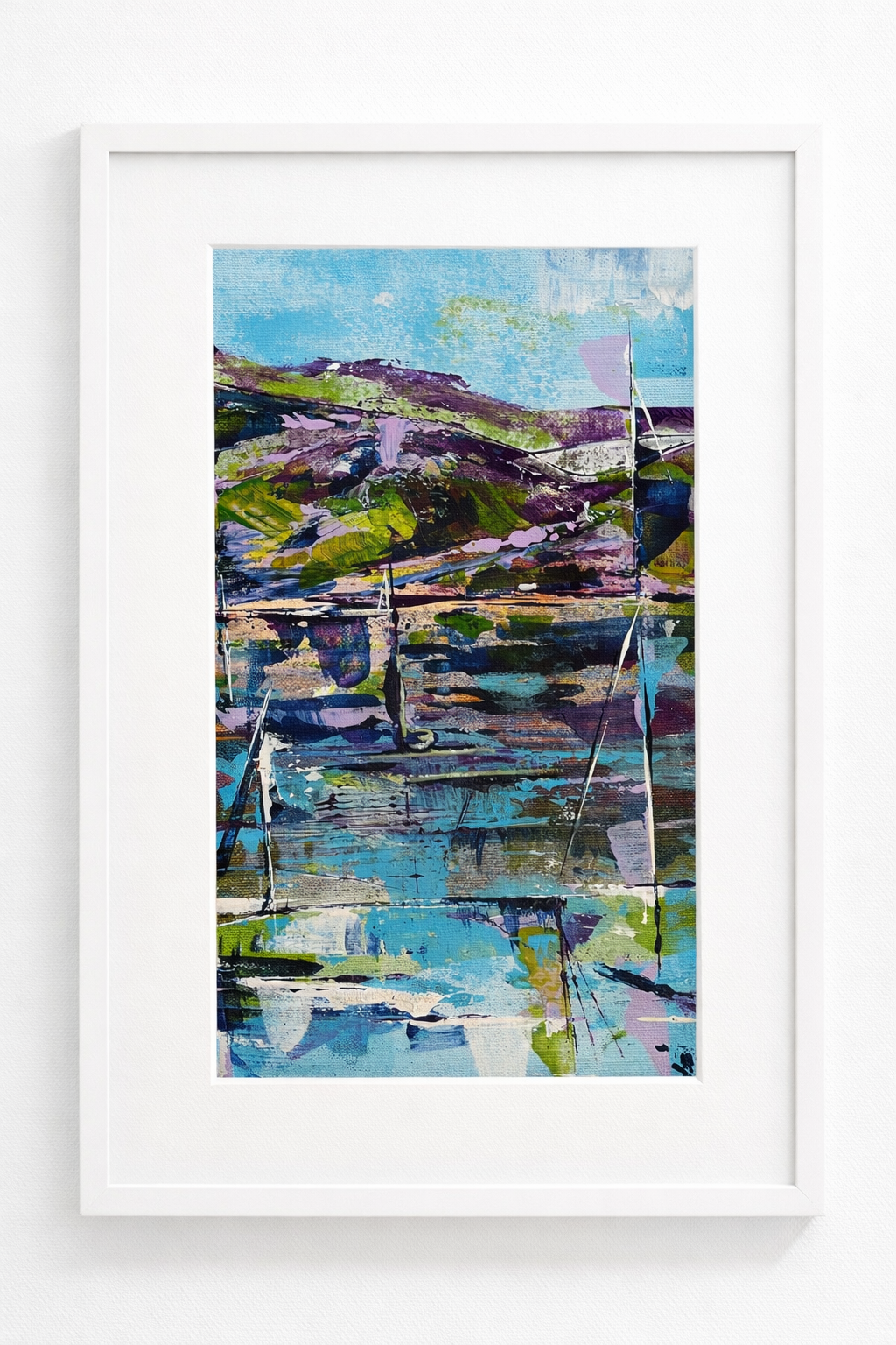 Sails, Staunton Harold Giclee Fine Art Print