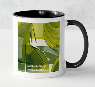 Leaf Lines Mug