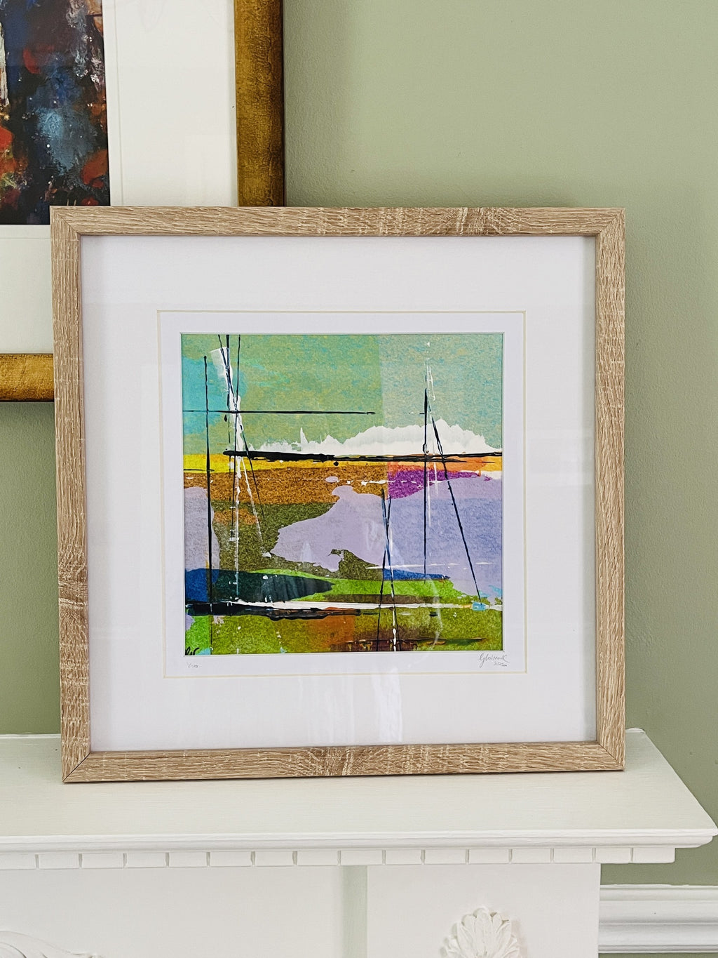 Safe Harbour - Calming Landscape Giclee Fine Art Print