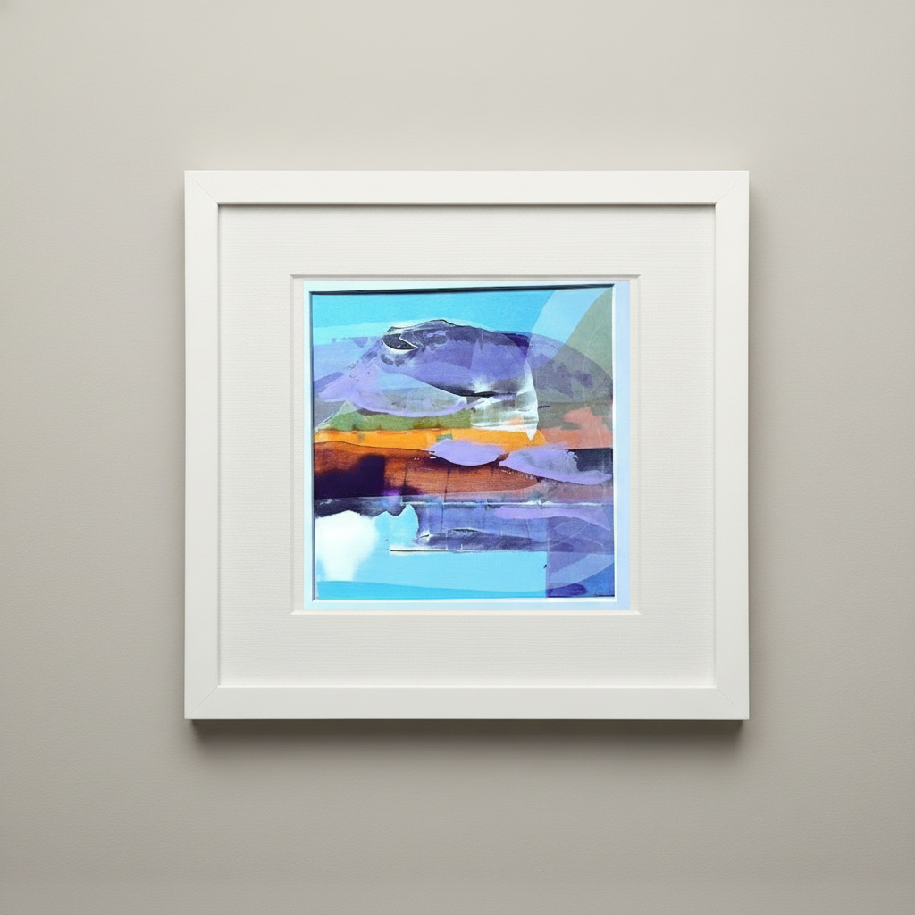 Purple Mountain — Original Acrylic Painting