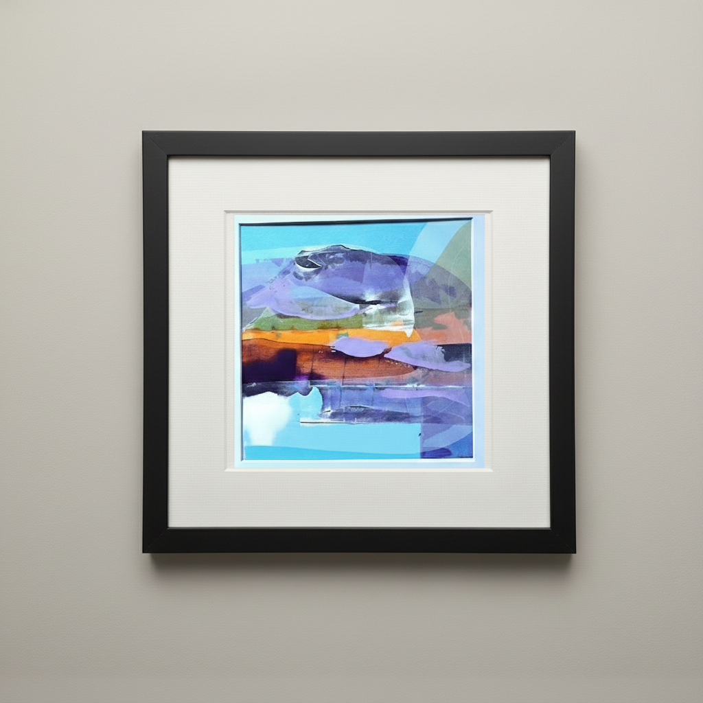 Purple Mountain — Original Acrylic Painting